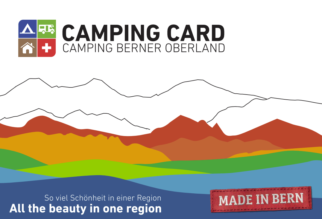 Camping Card Berner Oberland | (c) Verband Camping Berner Oberland